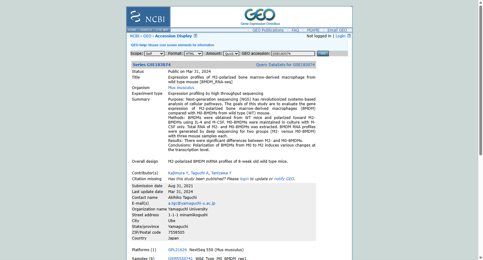 Single-cell RNA sequencing of hematopoietic stem cells in MDS (GSE183074)