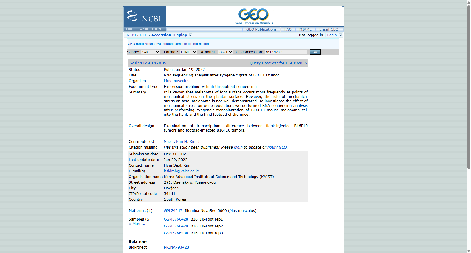 GEO Single-cell Transcriptomics of B Cells in Autoimmune Polyendocrine Syndrome with Addison's (GSE192835)