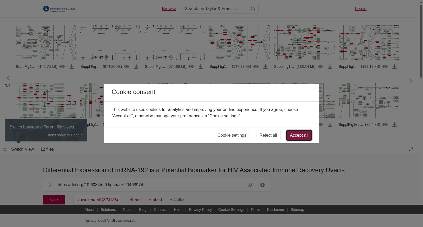 miRNA-192差异表达作为HIV相关免疫恢复性葡萄膜炎的潜在生物标志物