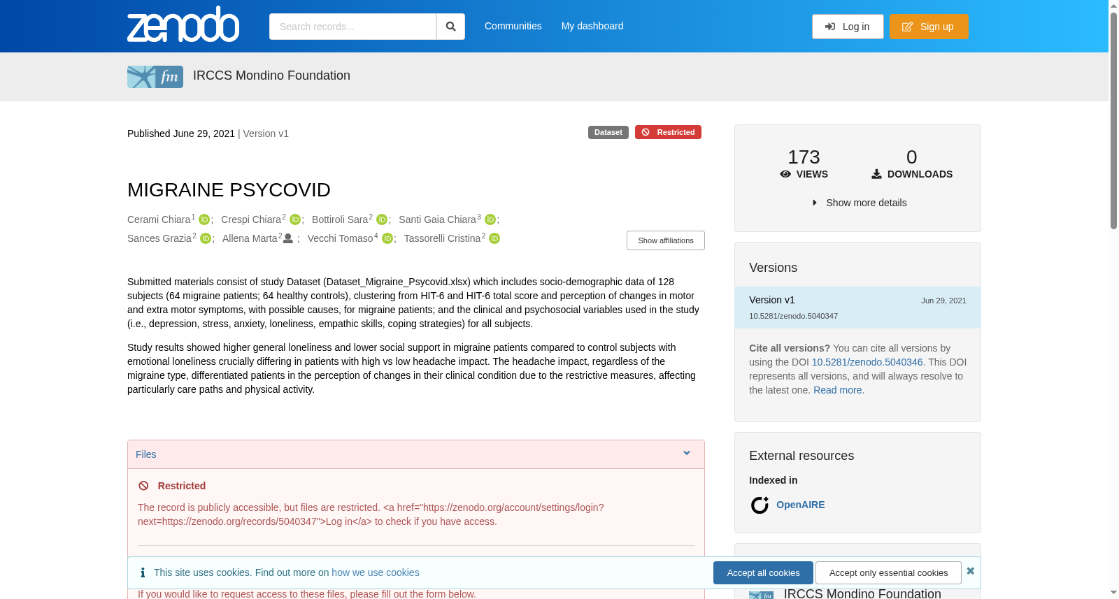 MIGRAINE PSYCOVID