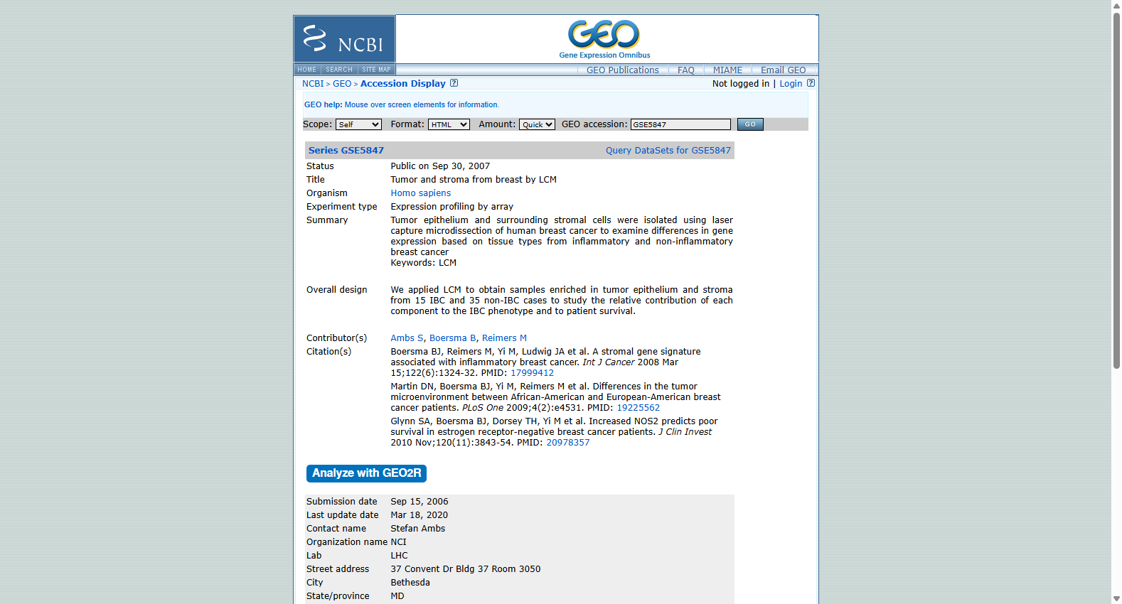 GSE5847